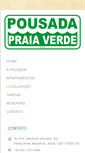 Mobile Screenshot of praiaverdemaceio.com.br